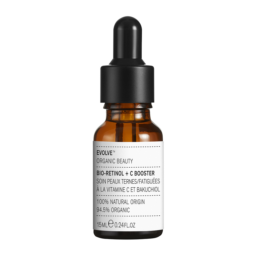 evolve organic beauty NEW BIO-RETINOL +C BOOSTER Soin anti-âge à la vitamine C et bio-rétinol