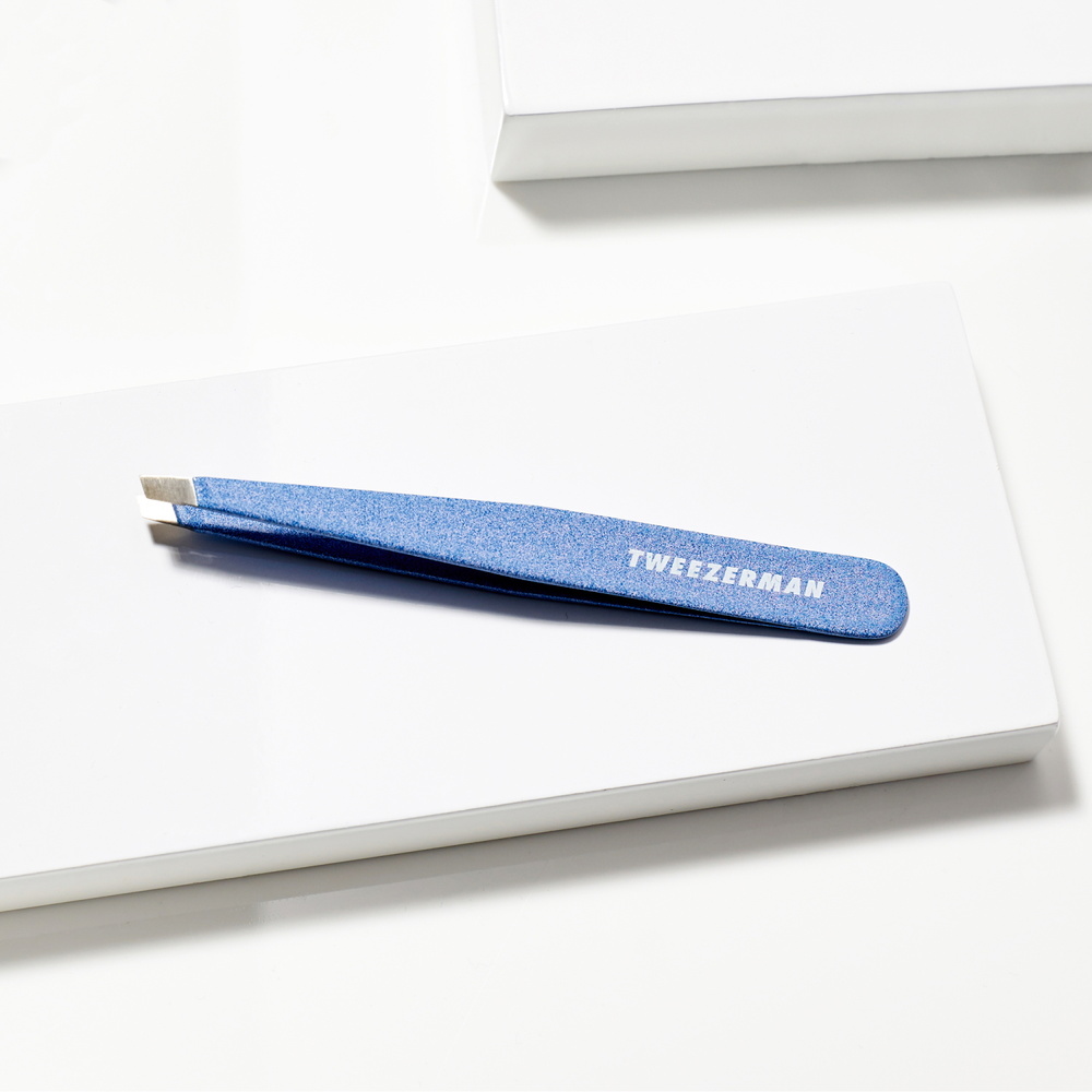 tweezerman Tweezerman Slant Tweezer Granite Sky Pincettes