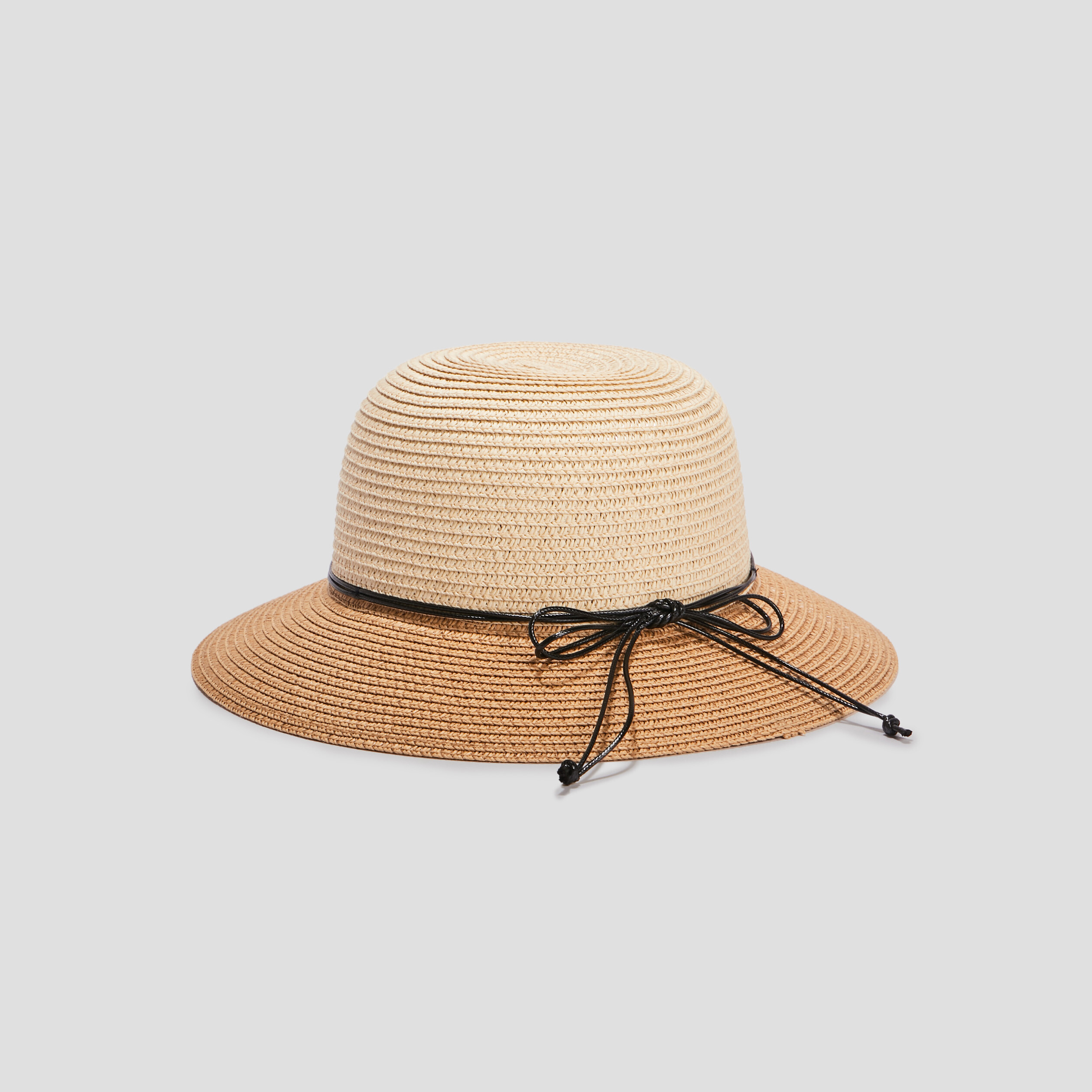 Chapeau en paille beige femme | La Halle