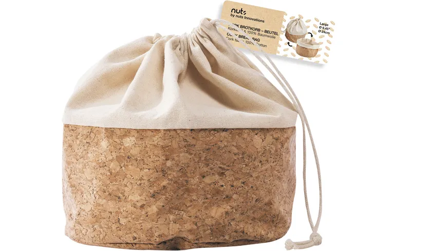 nuts Brotbeutel 24cm