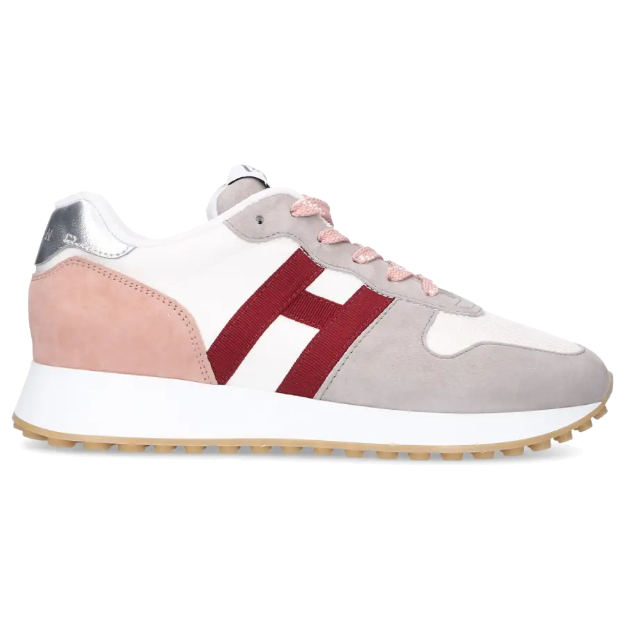 Hogan - Sneaker low H429 Veloursleder - rot