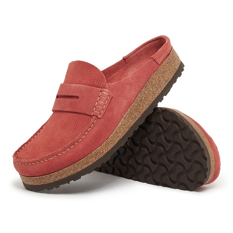 Birkenstock Naples VL corduroy sienna red
