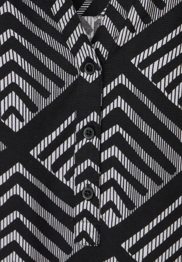 CECIL Bluse mit Ornamentprint