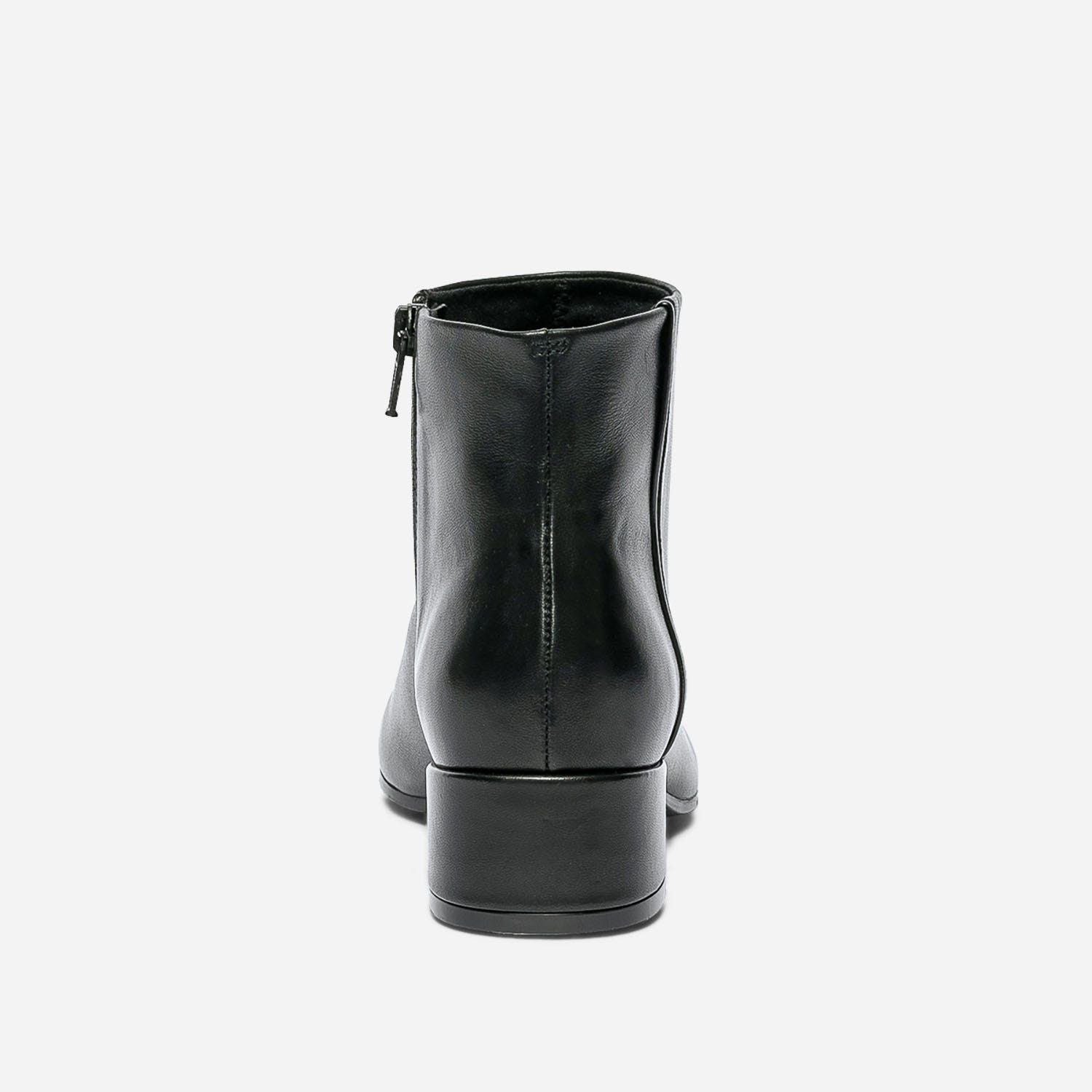 Boots noir en cuir