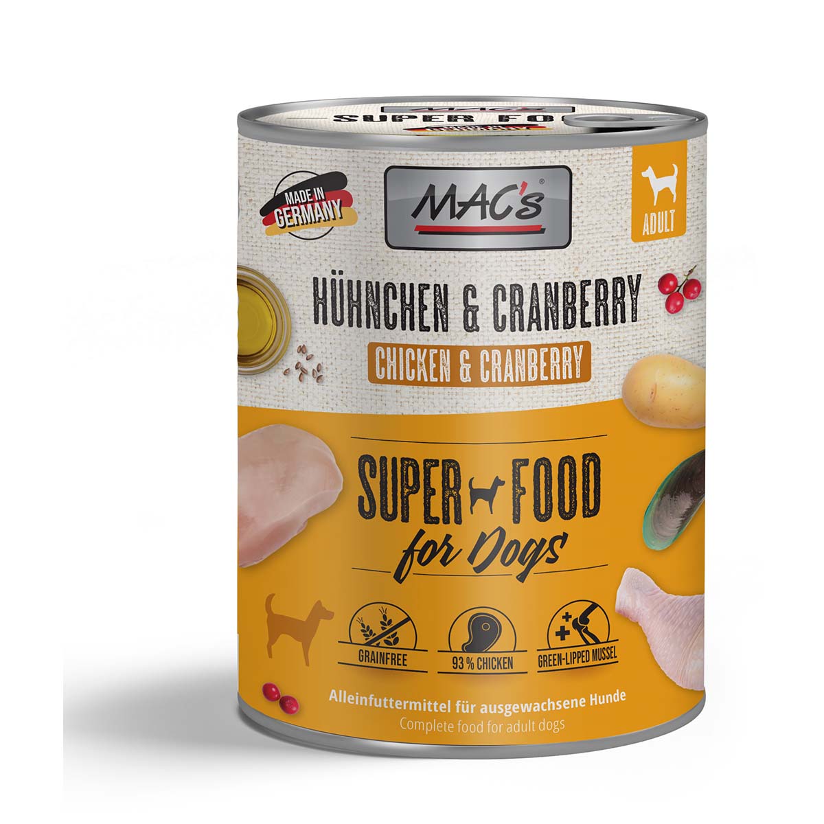MAC's Dog Hühnchen und Cranberry günstig kaufen bei ZooRoyal
