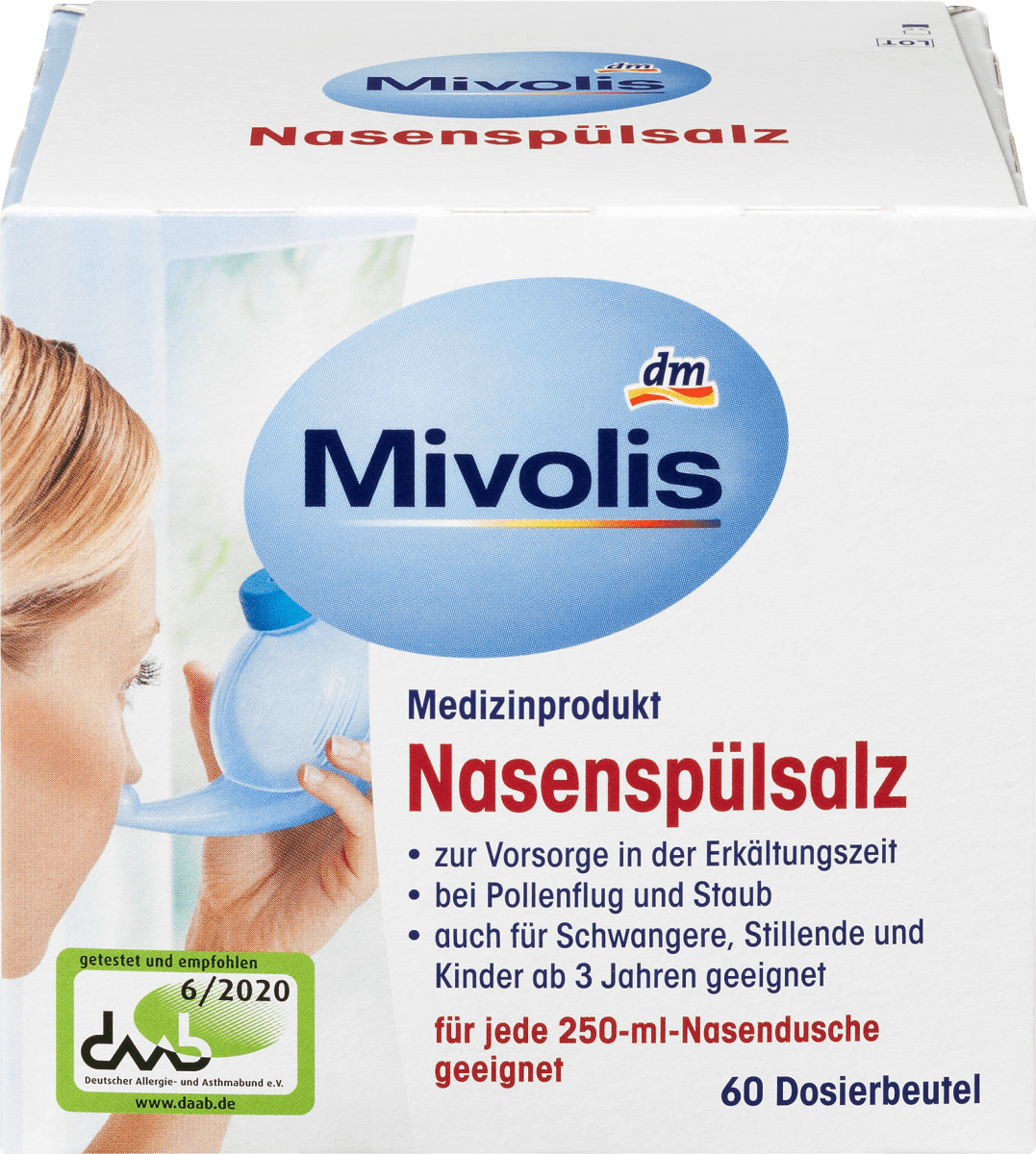 Nasenspülsalz, 60 St