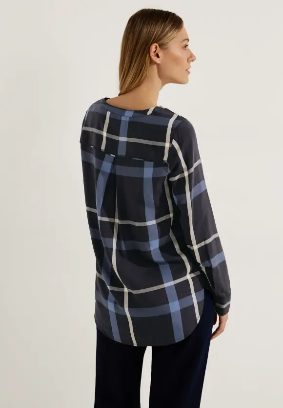 CECIL Karo Longbluse