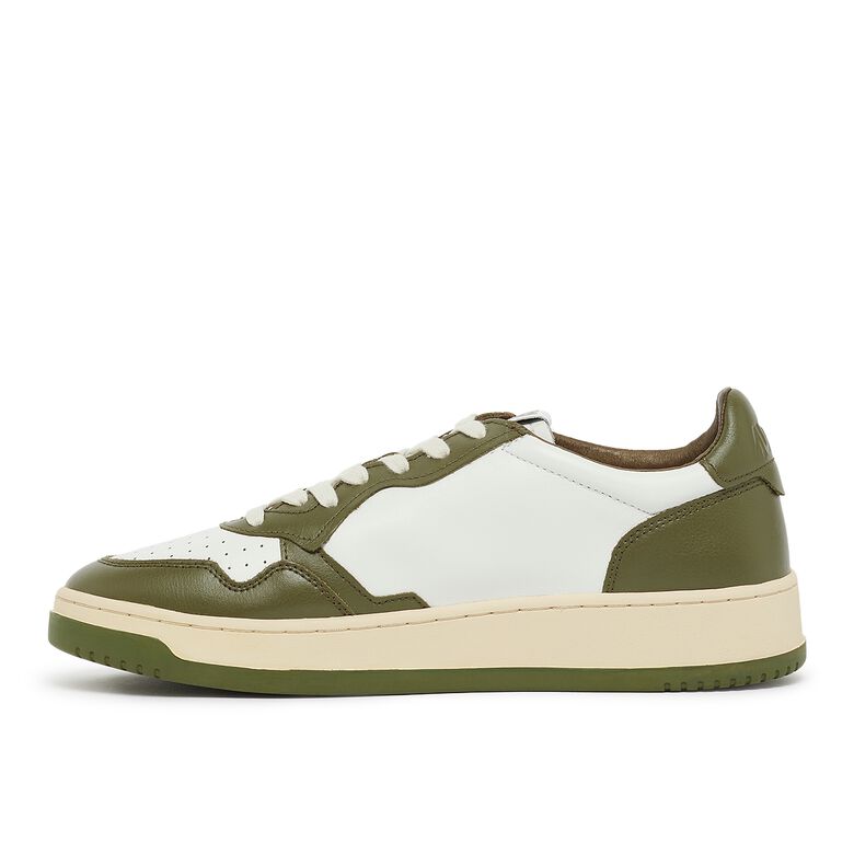 Autry Medalist Low Man WB33 leat/leat wht/olive