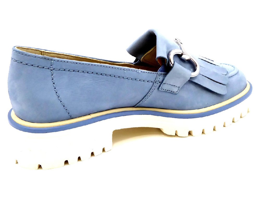 PAUL GREEN Sportliche Slipper blau