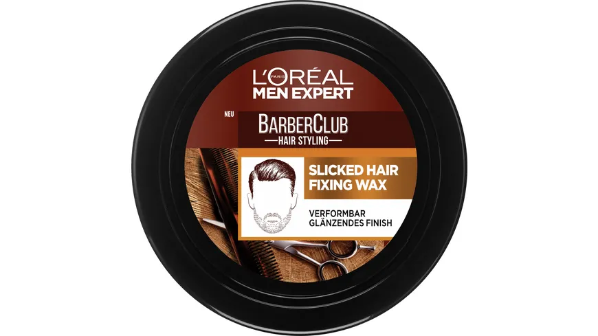 L'oréal Men Expert Barber Slicked Hair 75ml 75 ml