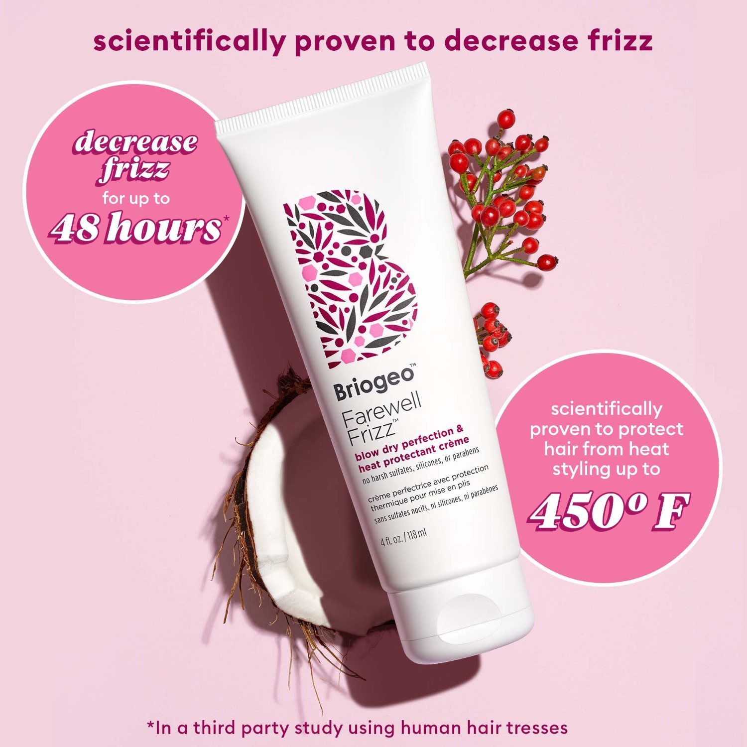 Blow Dry Perfection & Heat Protectant Crème