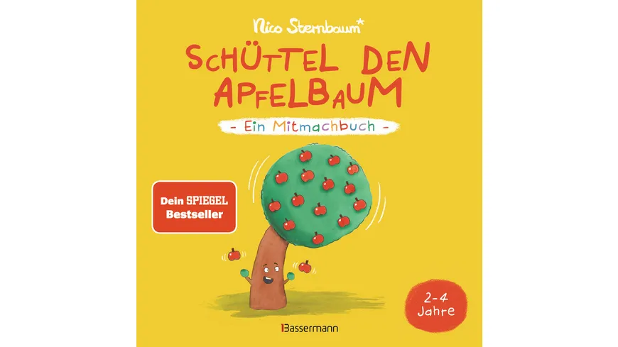 Schüttel den Apfelbaum - Ein Mitmachbuch. Für Kinder von 2 bis 4 Jahren