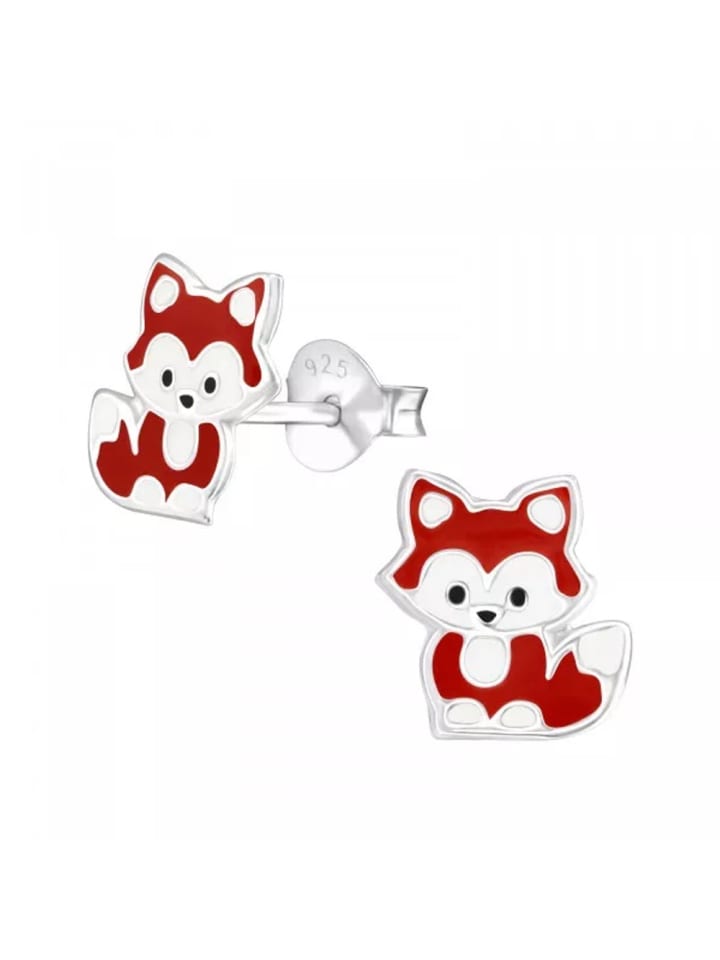 Alexander York Kinderohrstecker FUCHS sitzend in 925 Sterling Silber, 2-tlg. günstig kaufen onesize