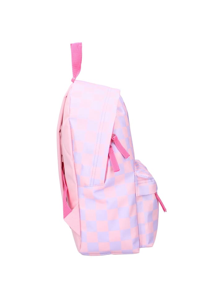 Disney Minnie Mouse Disney Minnie Mouse Rucksack Schulrucksack RosaKaromuster in Rosa günstig kaufen 31 cm