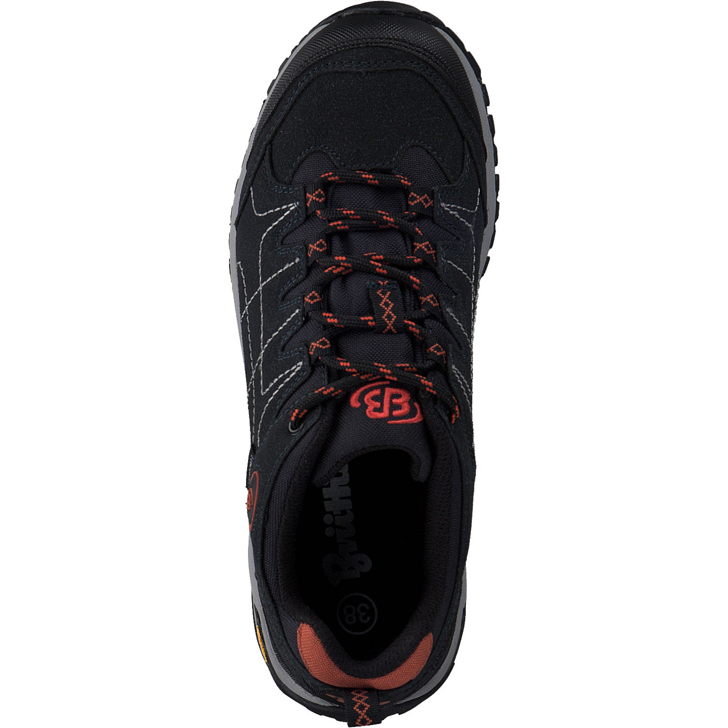 EB-Sport Mount Shasta Low, Wanderschuhe, Damen, Schwarz/Orange