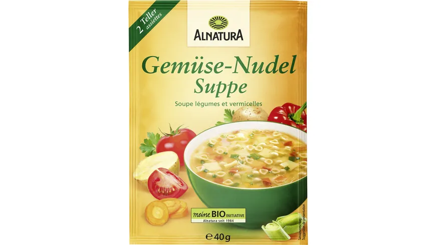 Alnatura Bio Gemüse-Nudel-Suppe 40 g