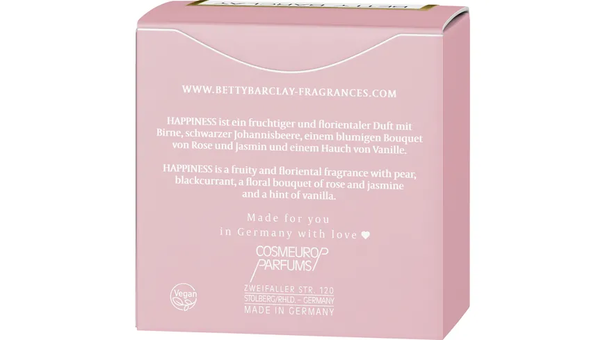 BETTY BARCLAY Happiness Eau de Toilette 20 ml