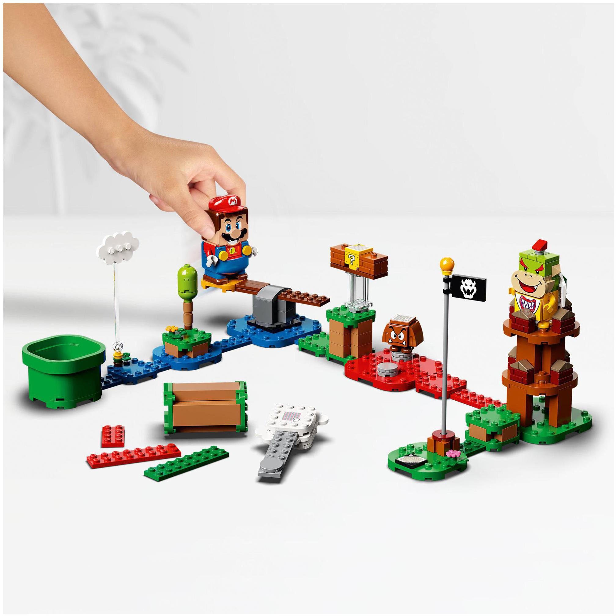 LEGO® Konstruktionsspielsteine Abenteuer mit Mario – Starterset (71360), LEGO® Super Mario, (231 St)