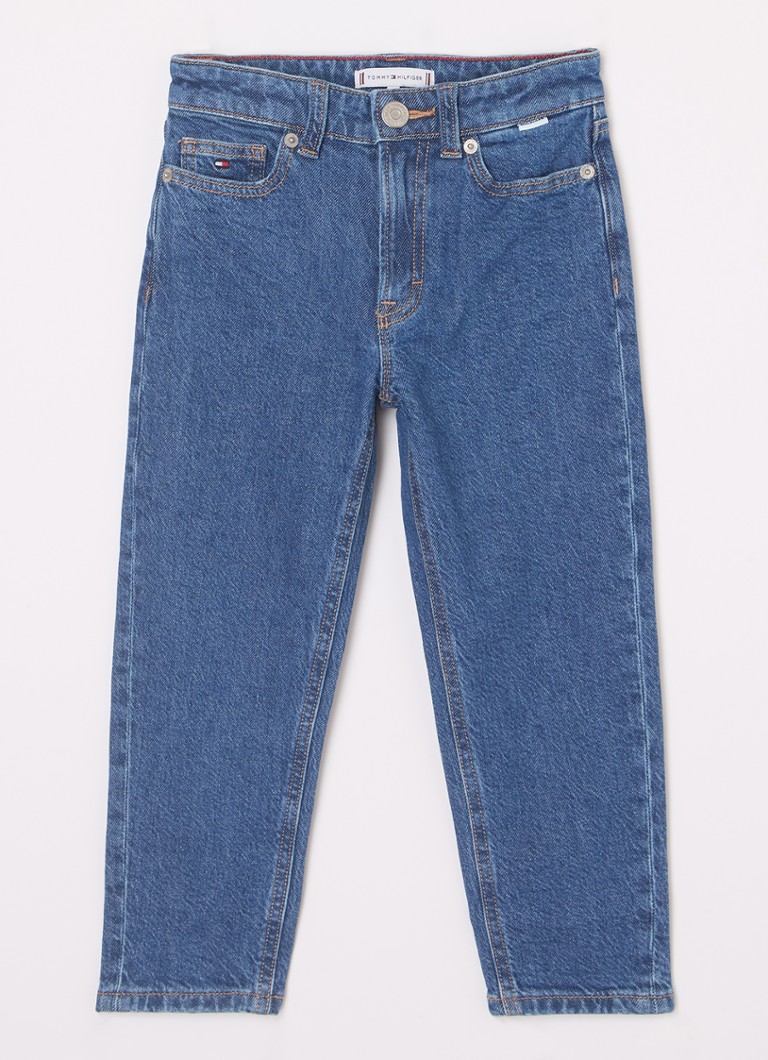 Blugi Tommy Hilfiger slim fit cu buzunare laterale