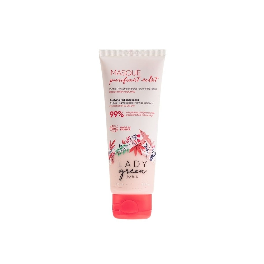 Lady Green Masque purifiant éclat Masque
