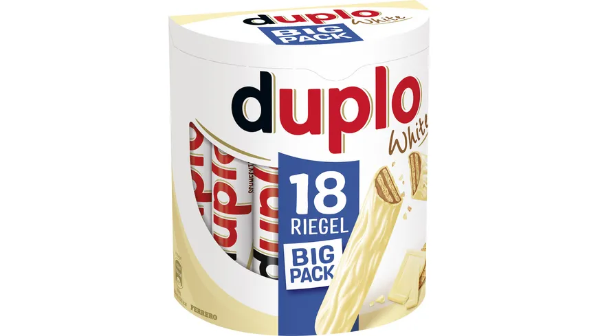 Duplo Riegel White 18+2 364 g