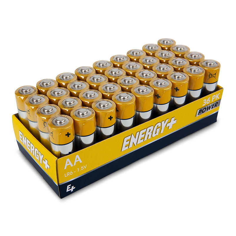 Energy Batteri AA 36-pk, Power Energy