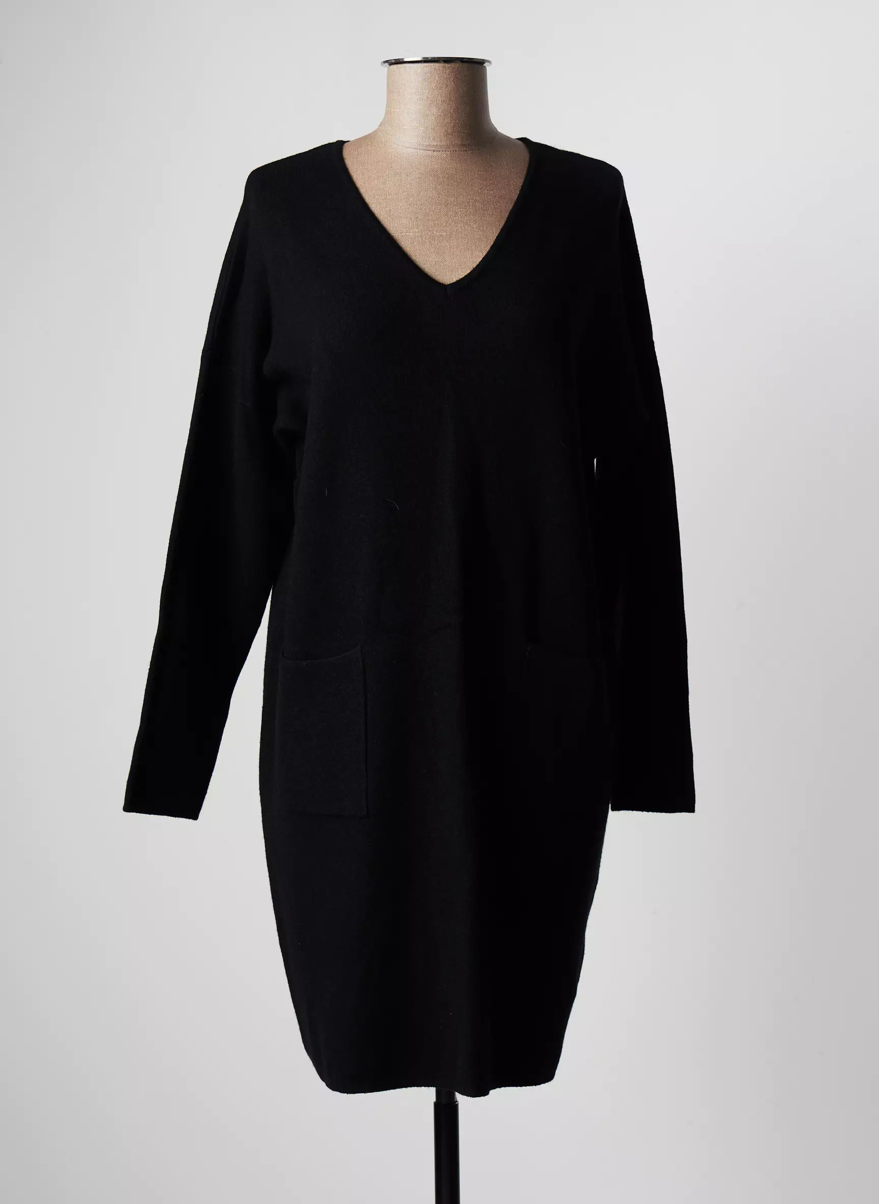 E Diva Robes Pulls Femme couleur noir