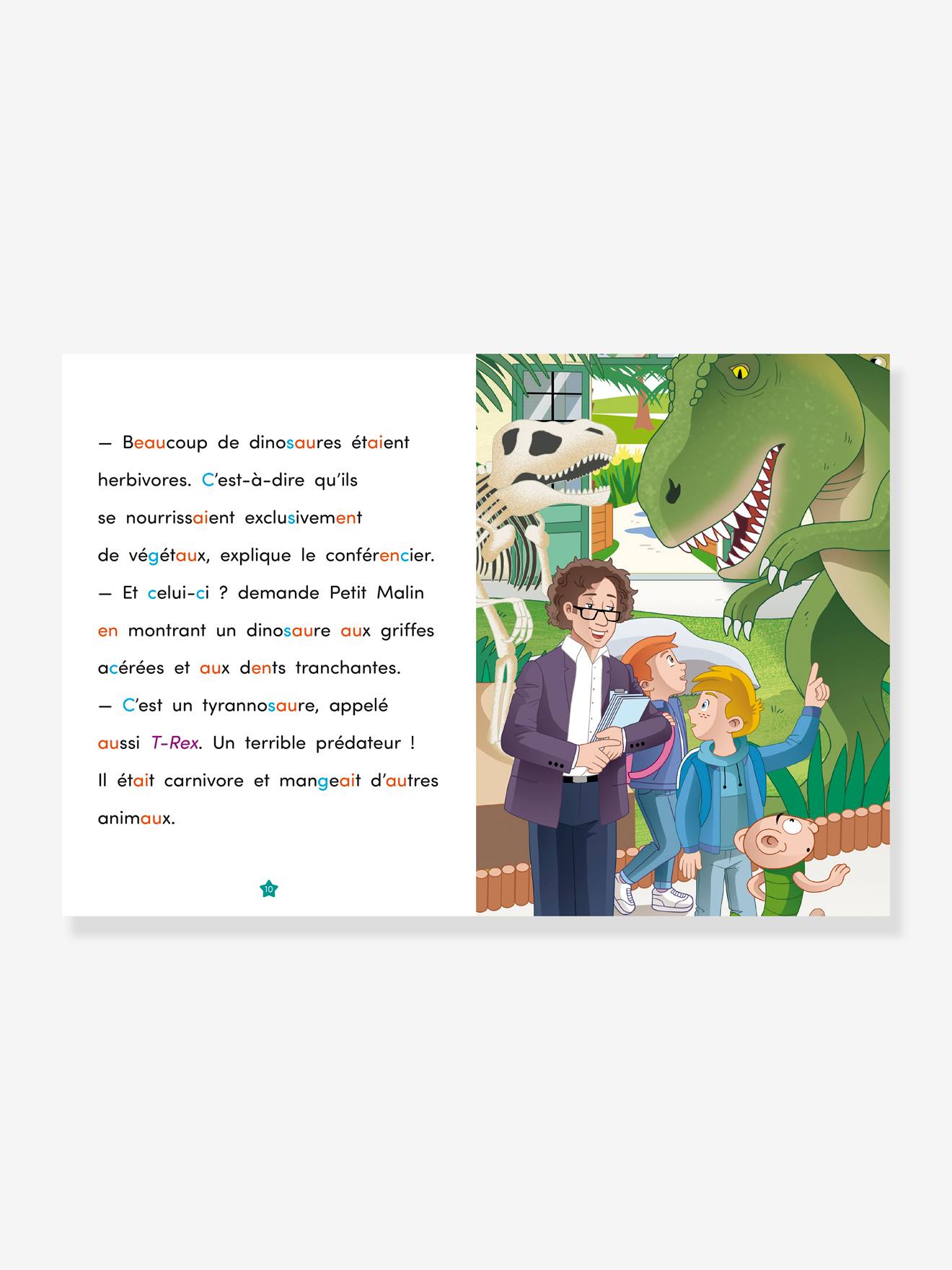 Gare au dinosaure ! RÉCRÉALIVRE vert