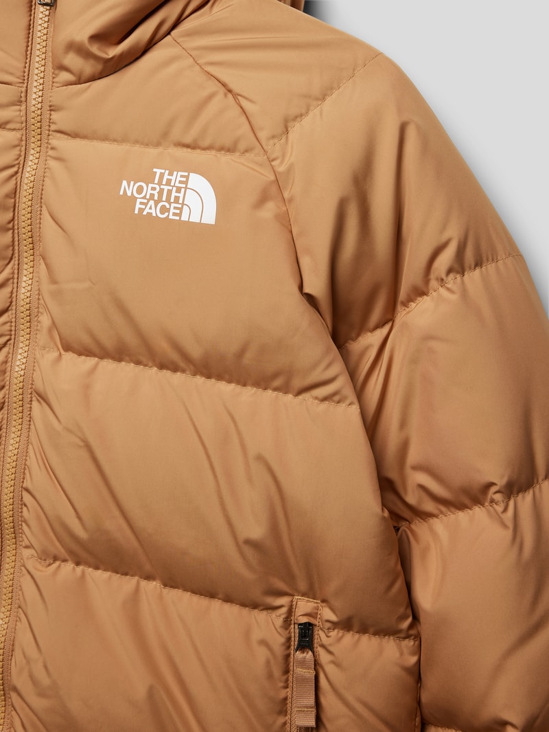 Steppjacke mit Wendefunktion in camel