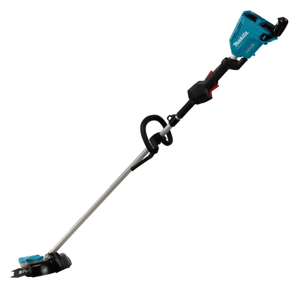 Makita DUR368LZ акумулаторска коса за грмље Д-ручка 2 x 18 волти без батерија и пуњача