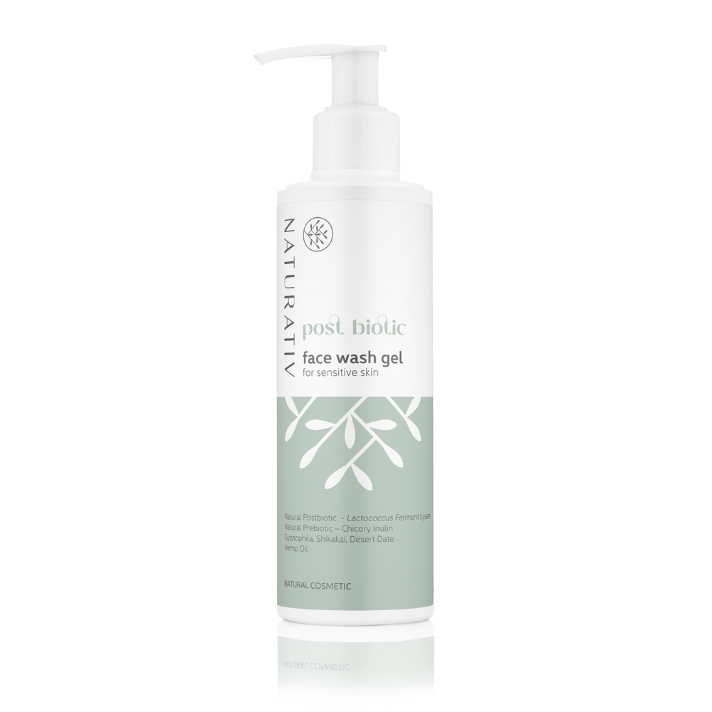 naturativ Post Biotic face wash gel Gel nettoyant pour le visage