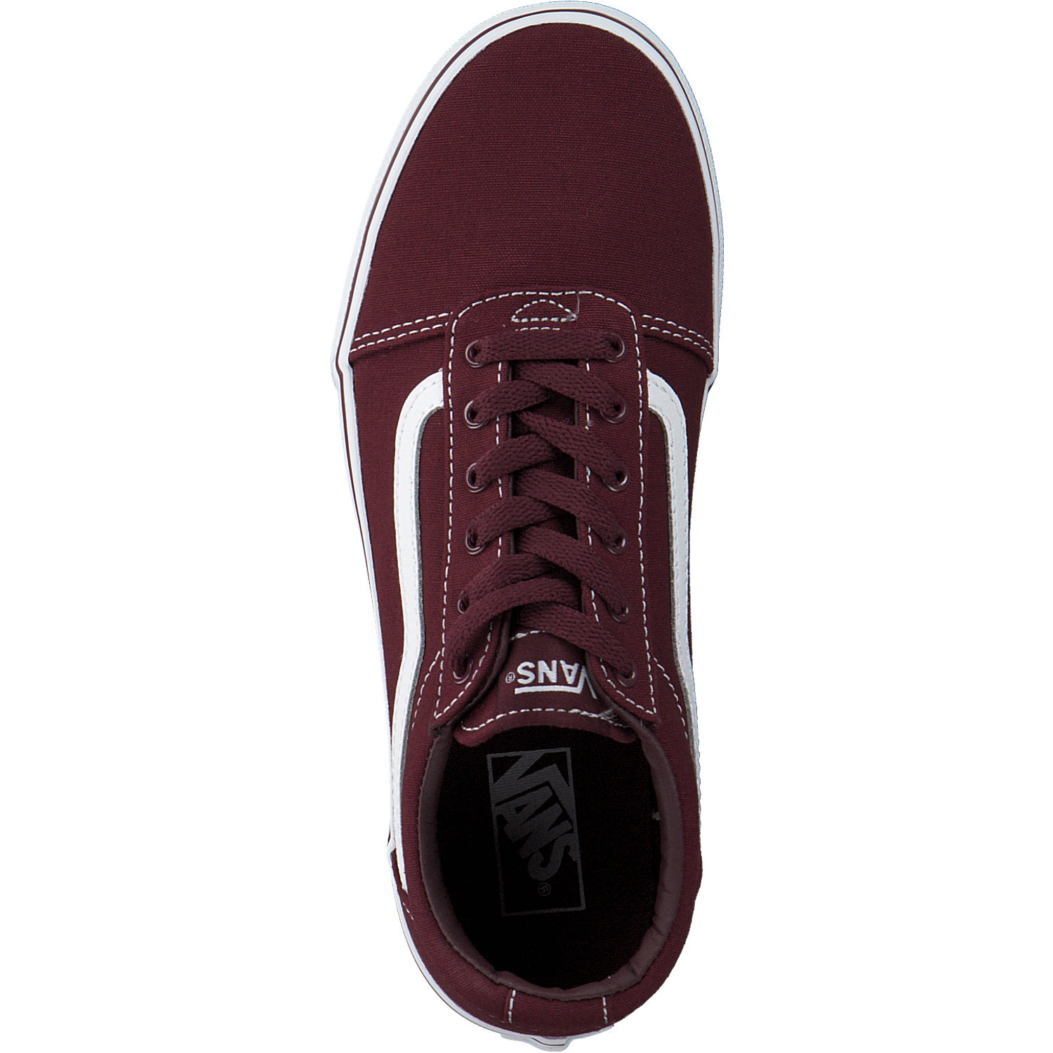 Vans YT Ward VN0A38J9, Sneakers Low, Kinder, Rot (Port Royale/White)