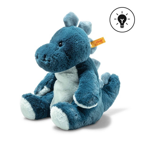 Light at Night Spott Stegosaurus, 28 cm, hellblau