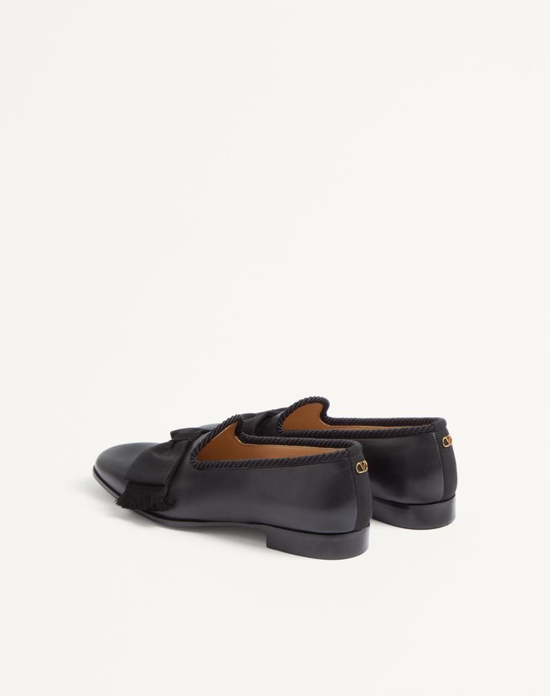 Bowow leren mocassins