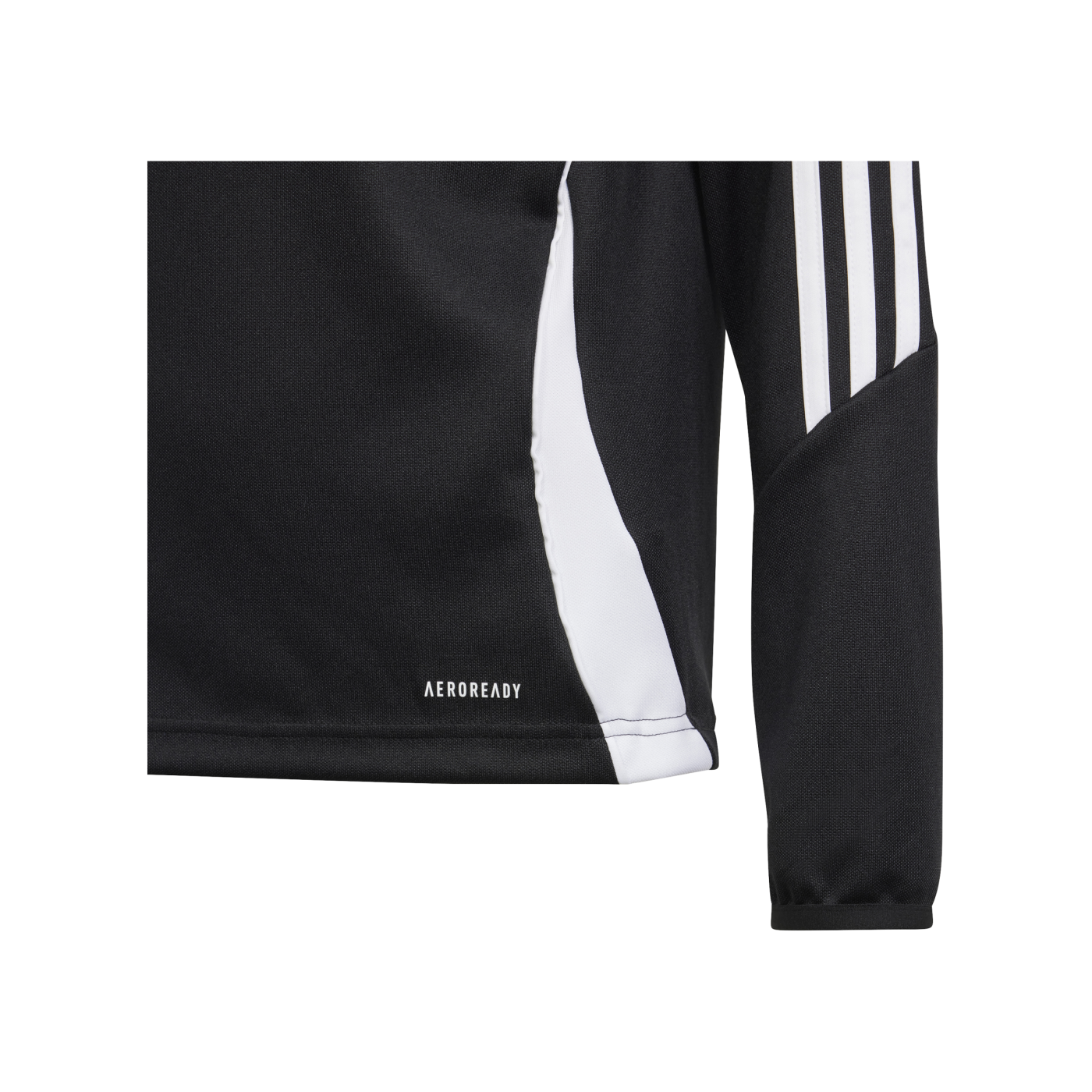 adidas Tiro 24 Trainingstop Kids Schwarz Weiss