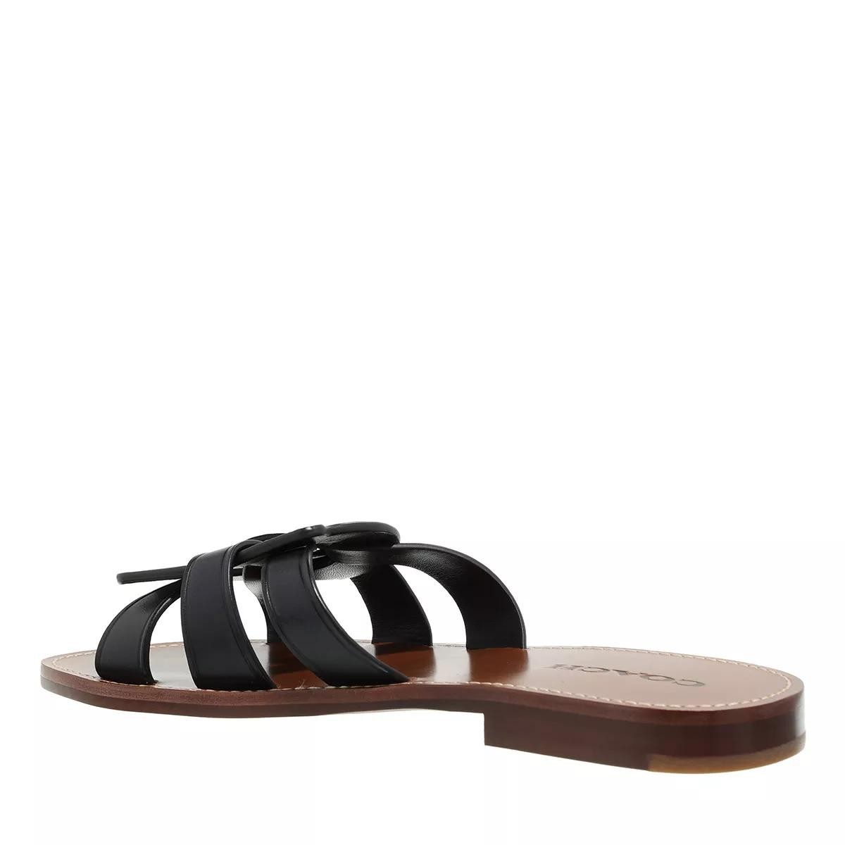 COACH Komfort Sandalen schwarz Sandale