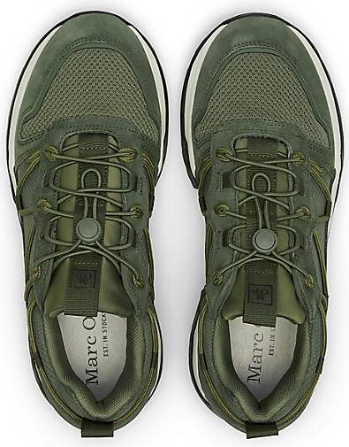 Marc O'Polo Sneaker aus abwechslungsreichem Material-Mix