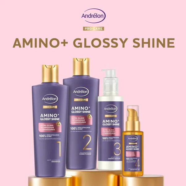 Andrélon Pro-Care Amino Glossy Shine Shampoo 250 ml