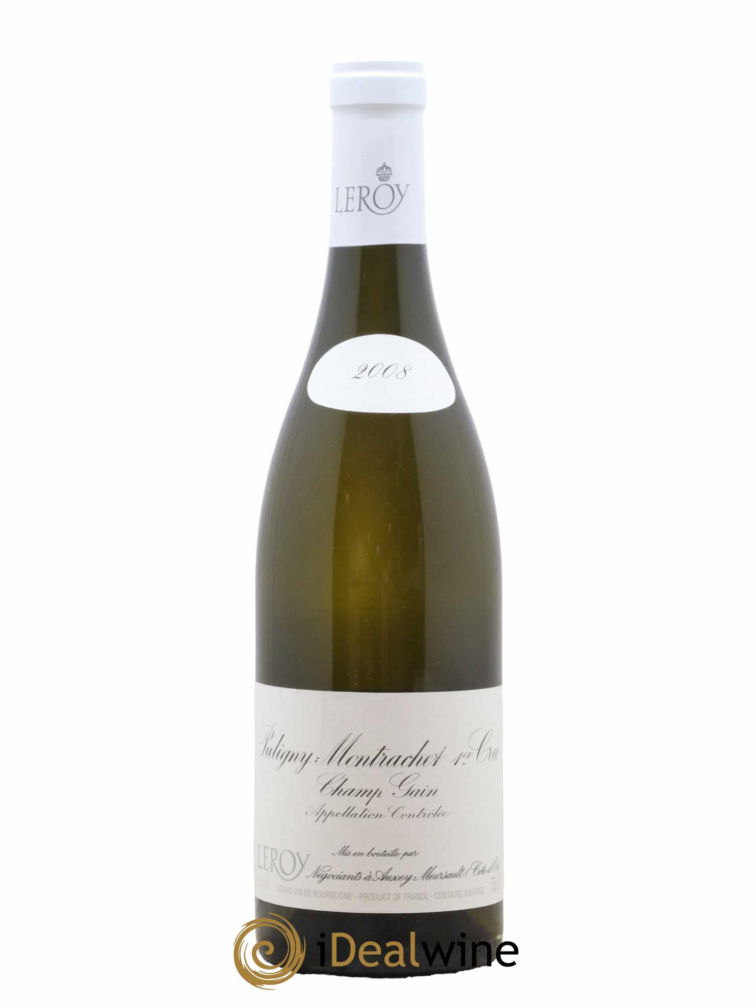Puligny-Montrachet 1er Cru Champ-Gain Leroy SA  2008 - Lot de 1 Bouteille