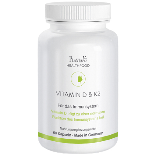 VITAMIN D UND K2 Kapseln  60 St  Kapseln