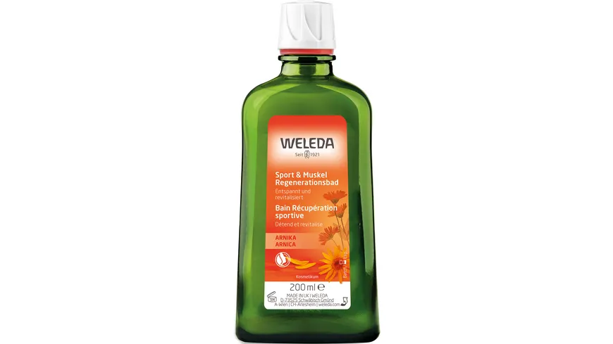 Weleda Sport & Muskel Regenerationsbad 200 ml
