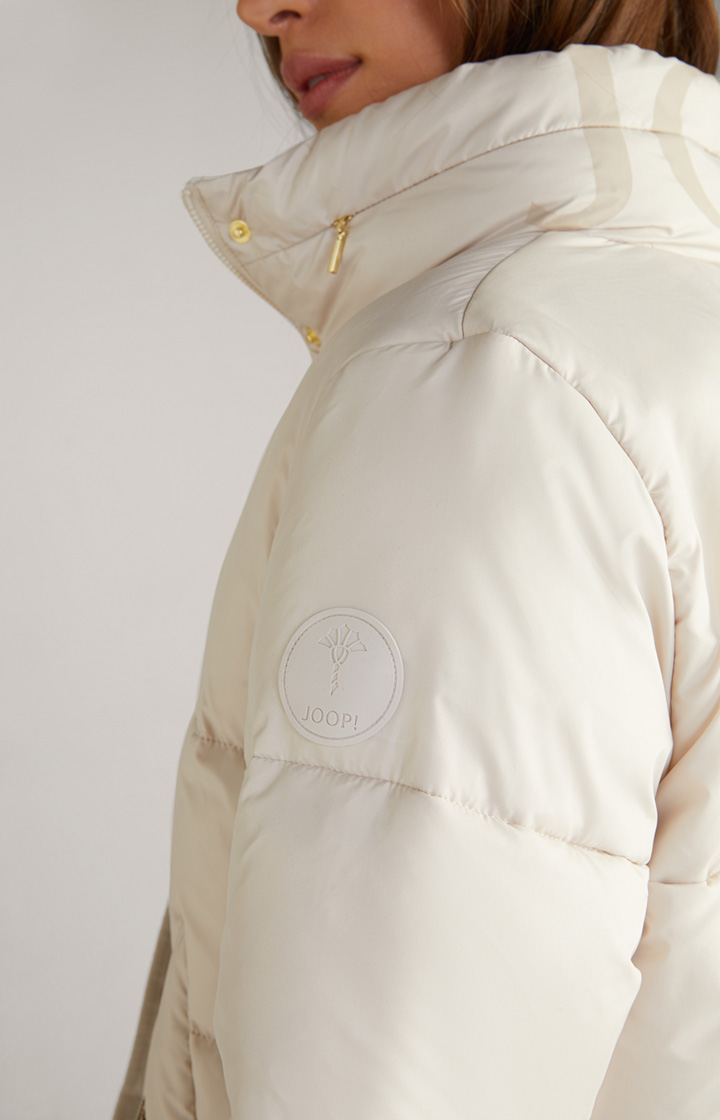 Steppjacke in Offwhite
