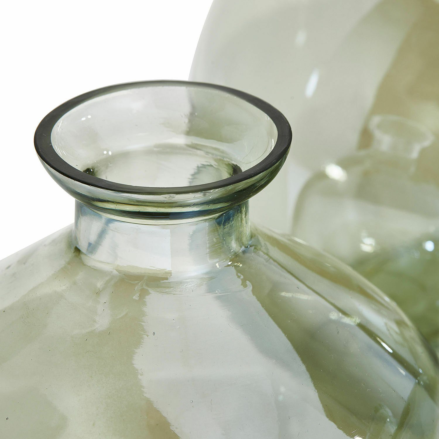Mirabeau Tischvase Vase 3er Set Caleb grün