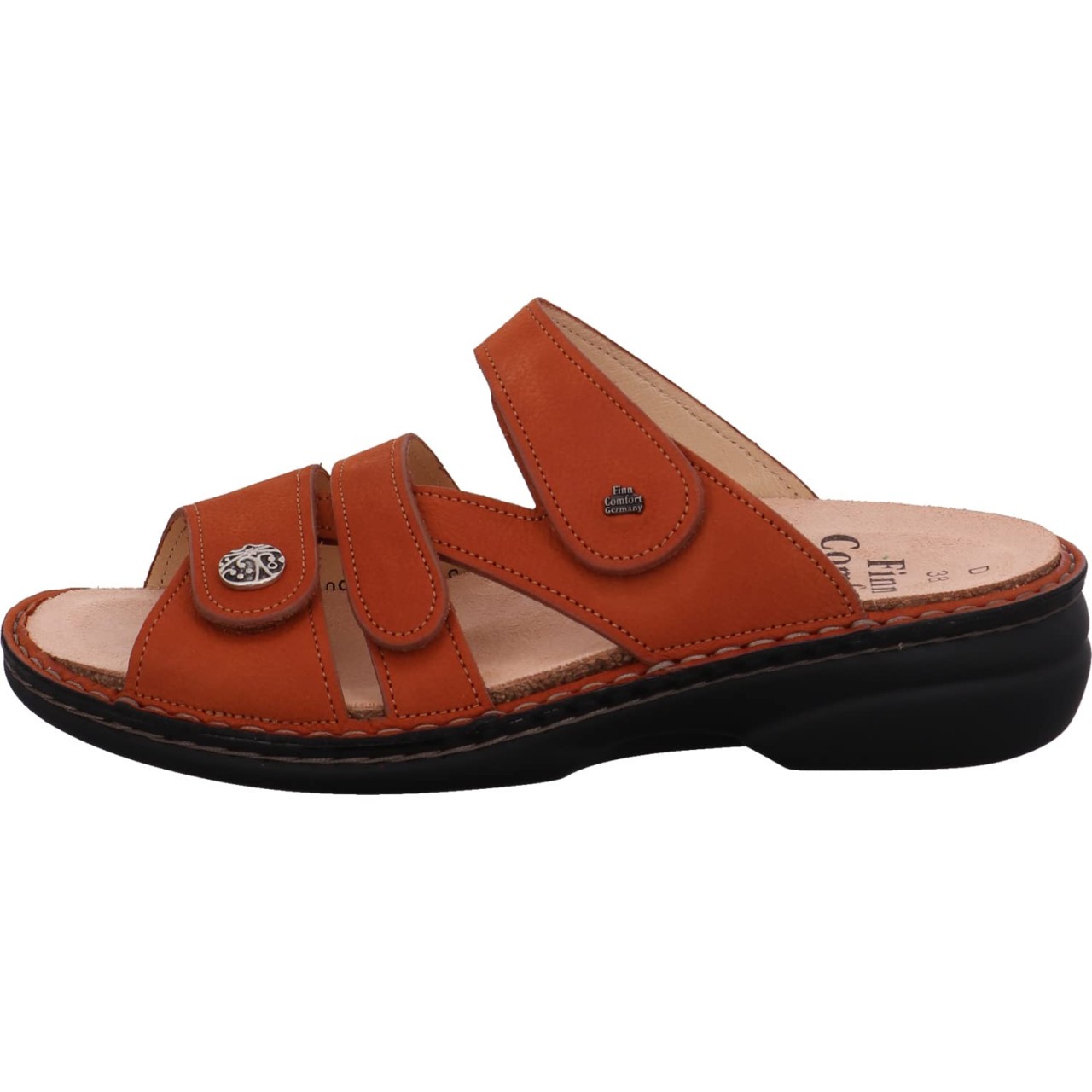 FINN COMFORT Komfort Sandalen silber