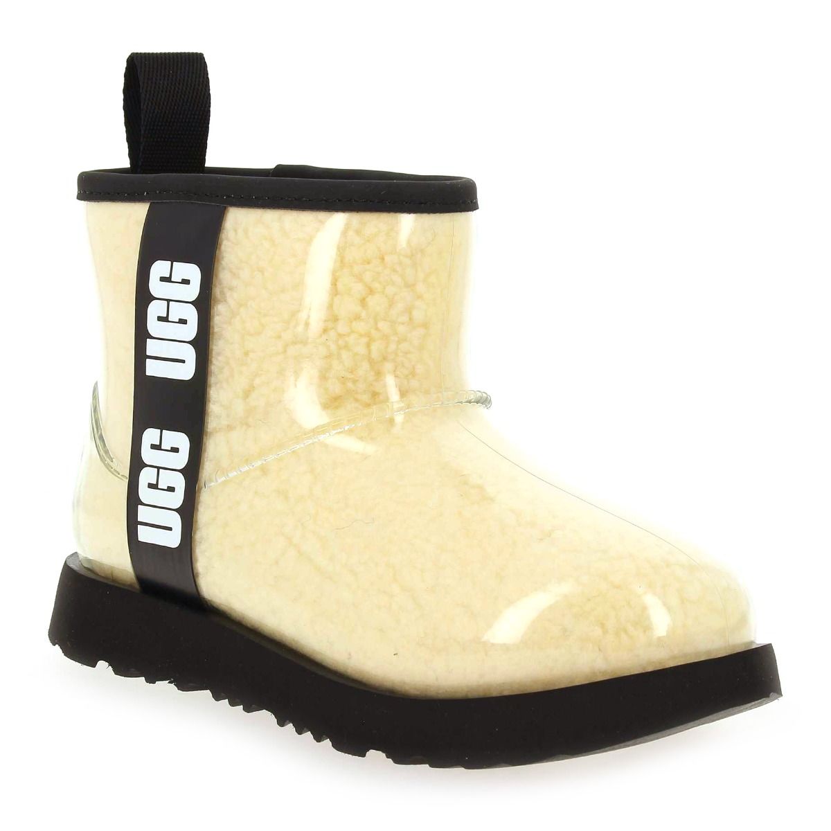 UGG  CLASSIC CLEAR MINI 2 - Écru Noir