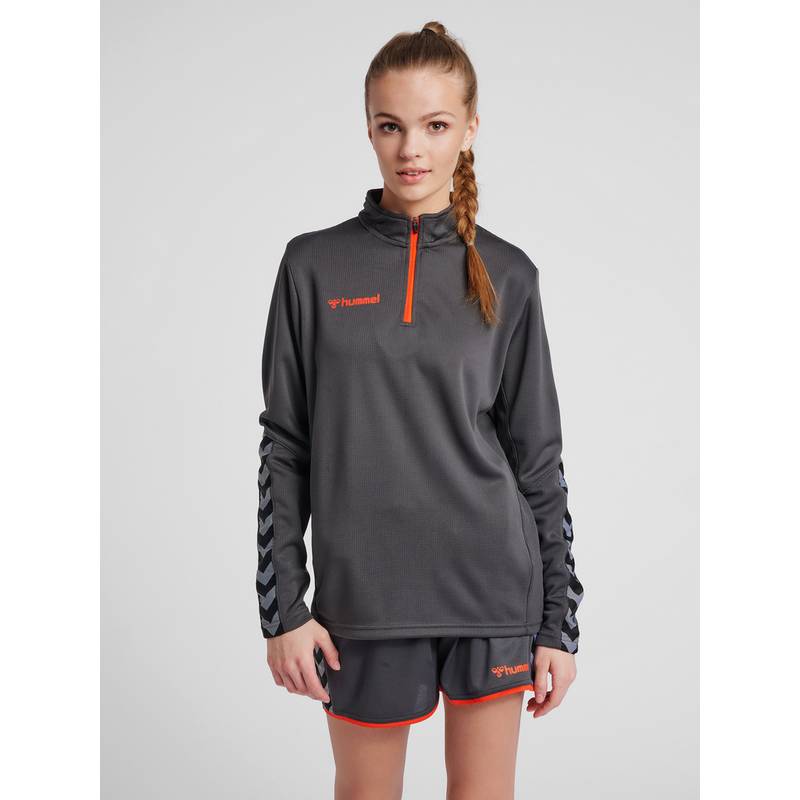 hummel hmlAUTHENTIC HALF ZIP SWEATSHIRT WOMAN Sweatshirt Damen