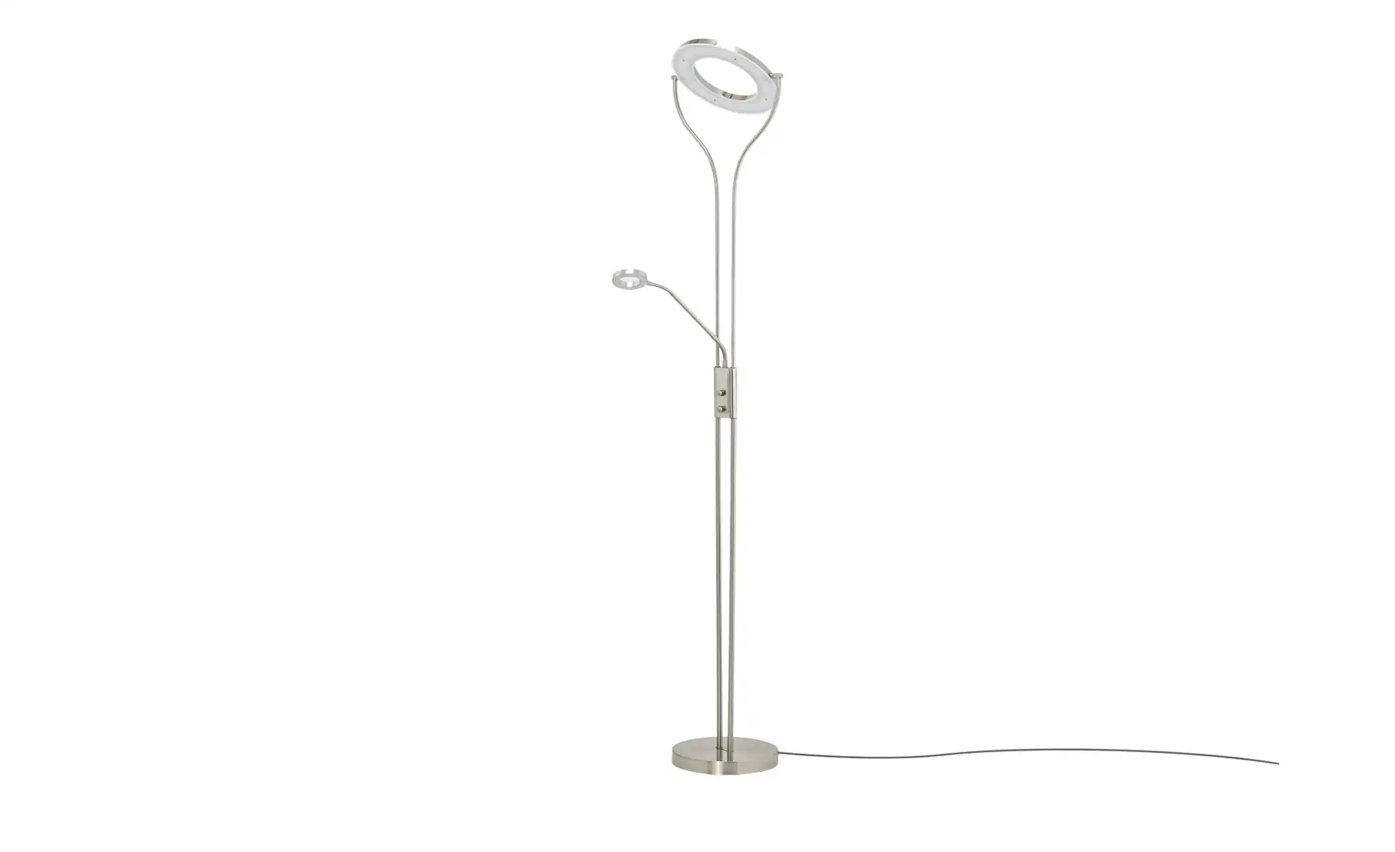 Meisterleuchten LED-Deckenfluter, 2-flammig Chrom
