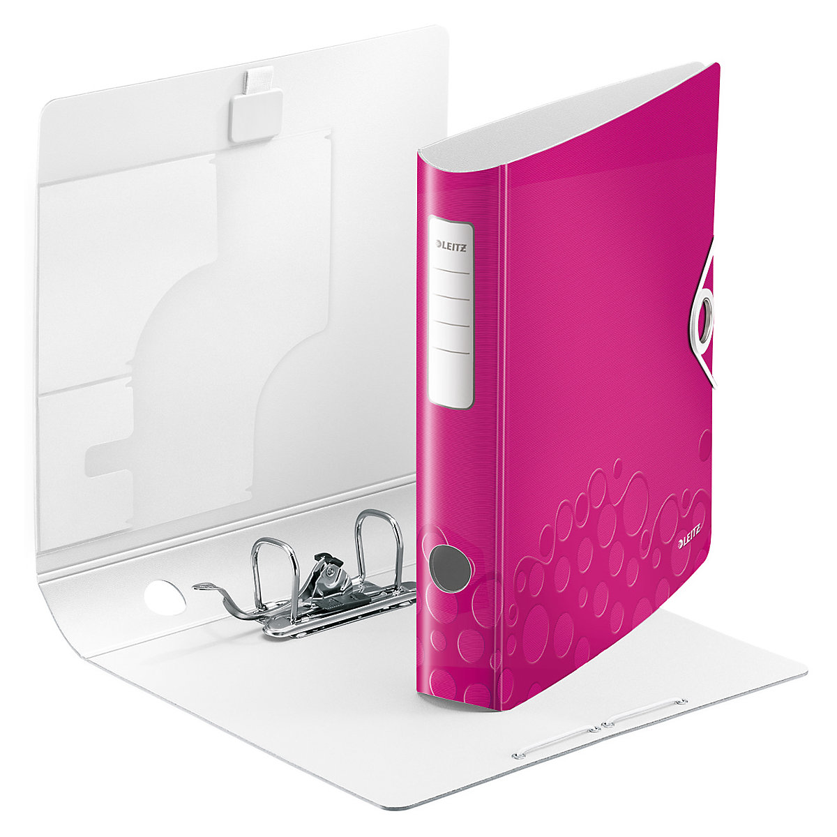 Aktenordner Polyfoam 1107 Active WOW pink A4 180°, Breite 6 cm
