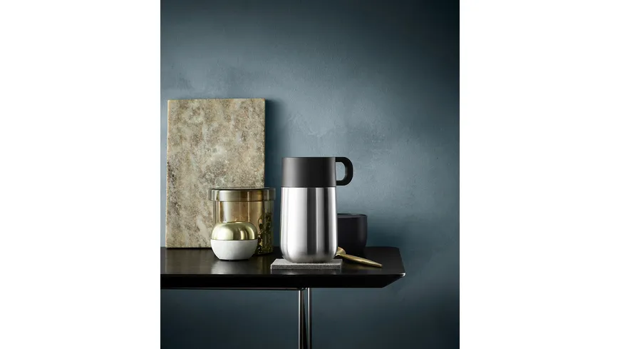 WMF Thermobecher Travel Mug Impulse 0,3l Edelstahl gebürstet