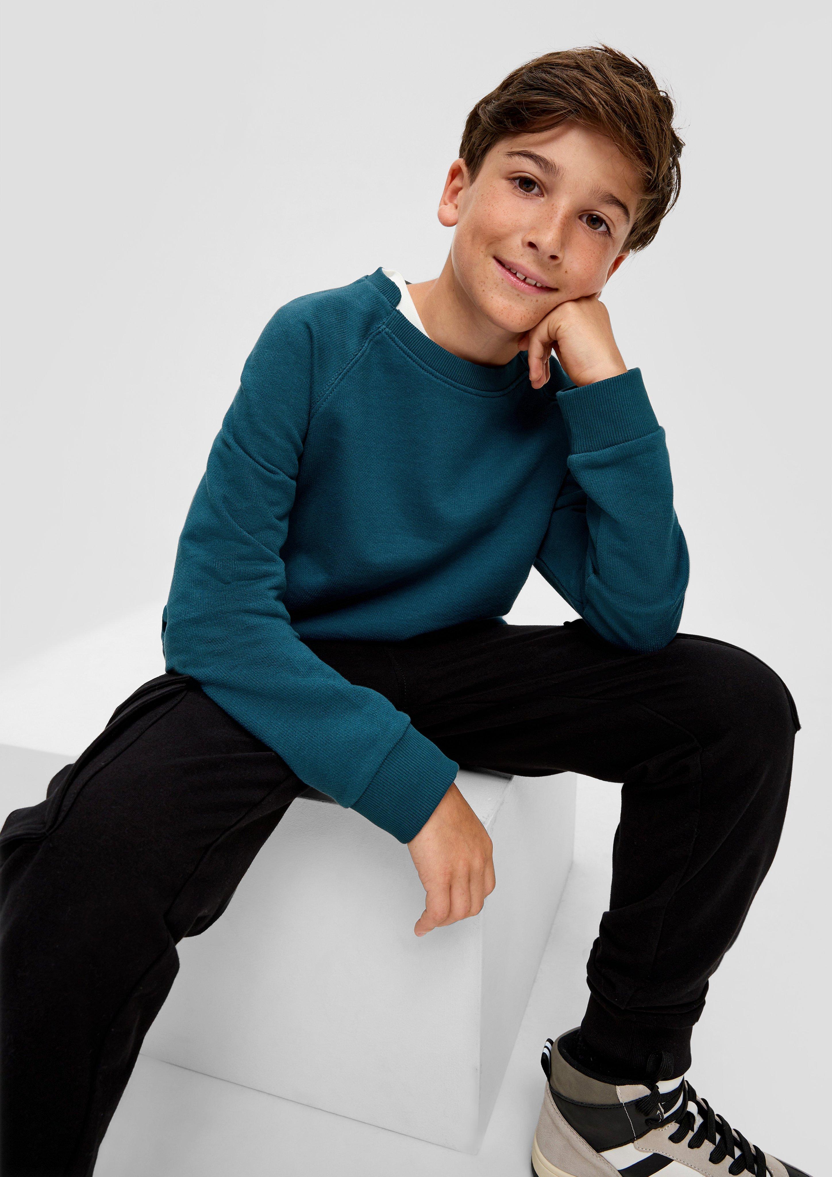 Sweatshirt mit Musterstruktur  2134028-6904